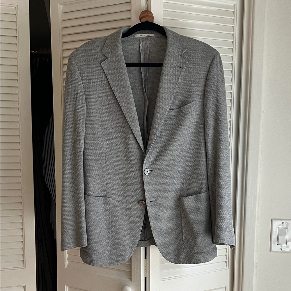 BOGGI Gray Men's Blazer made in Italy